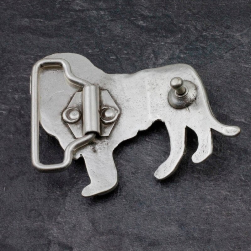 Lion Belt Buckle Solid – Powerful Statement Design for Striking Look