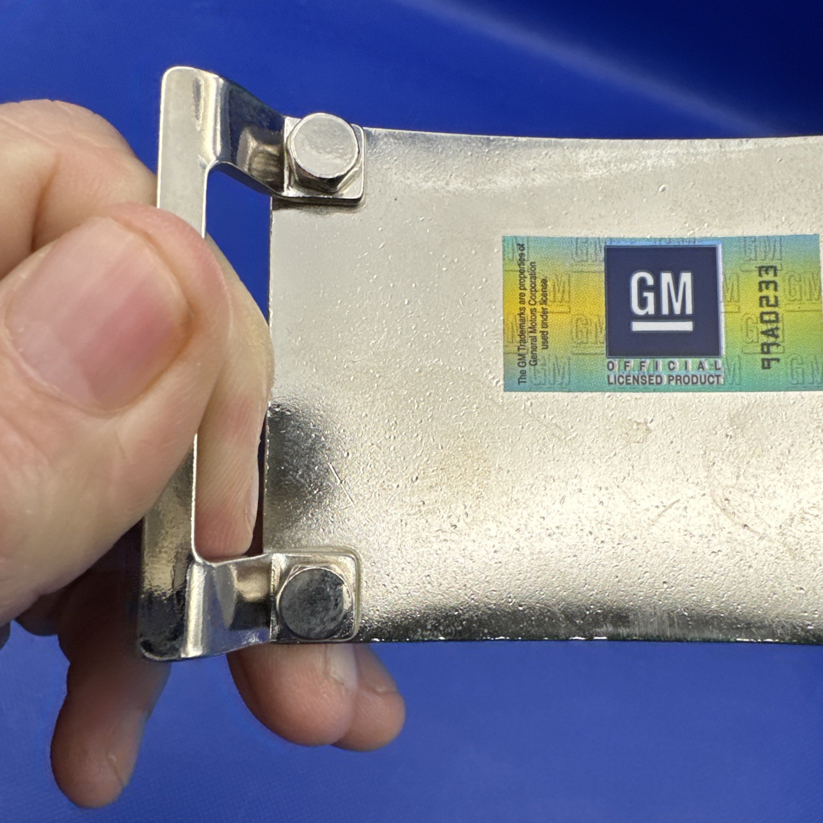 Corvette BELT BUCKLE. Official GM Product New