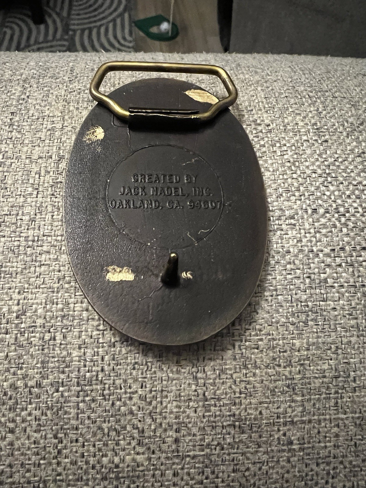 M113 Tank Family Belt Buckle Browning Detroit Diesel Arsenal Jack Nadel Vintage
