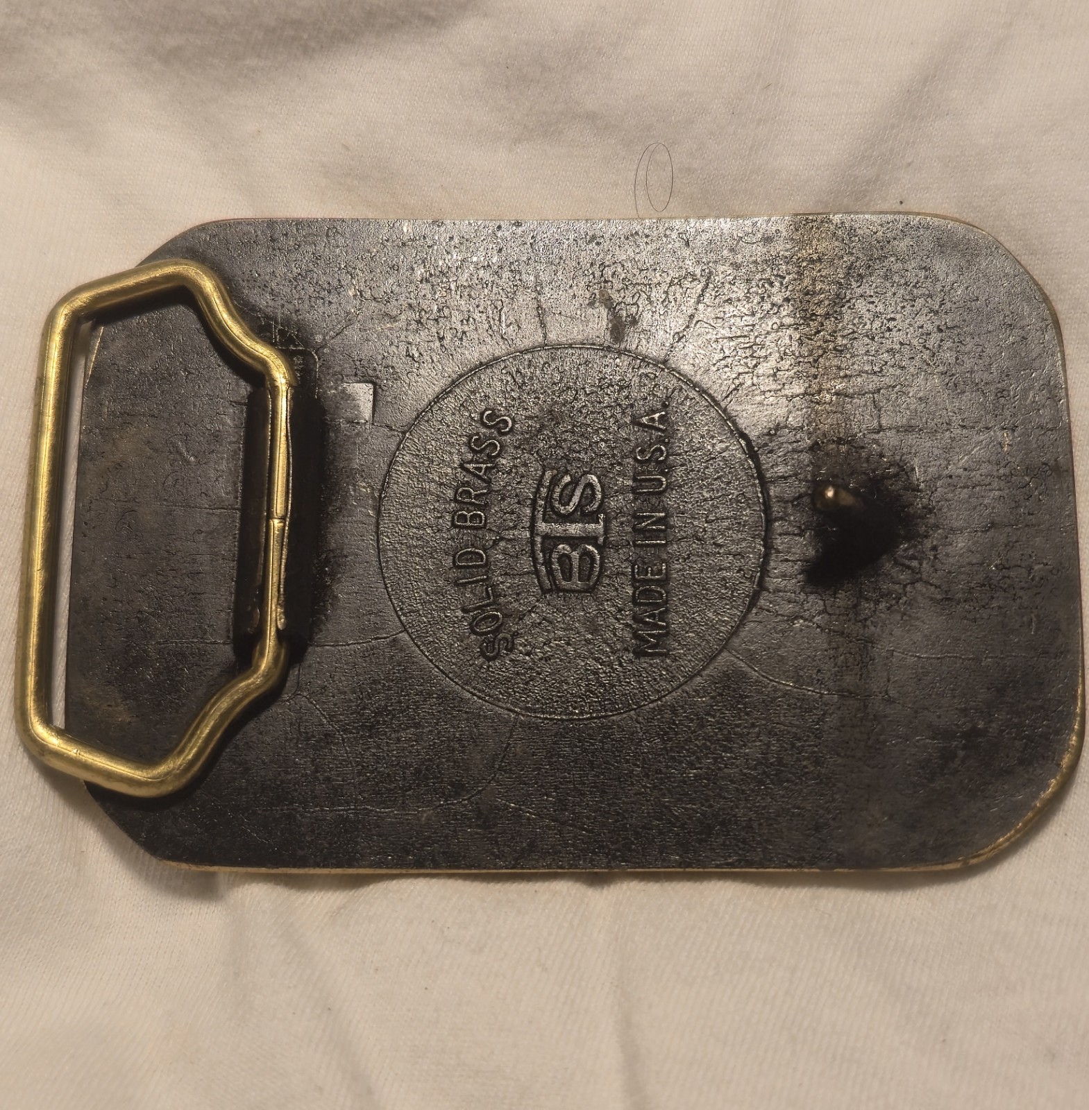 United States Army Military Solid Brass Serving With Pride U.S. Army Europe USA