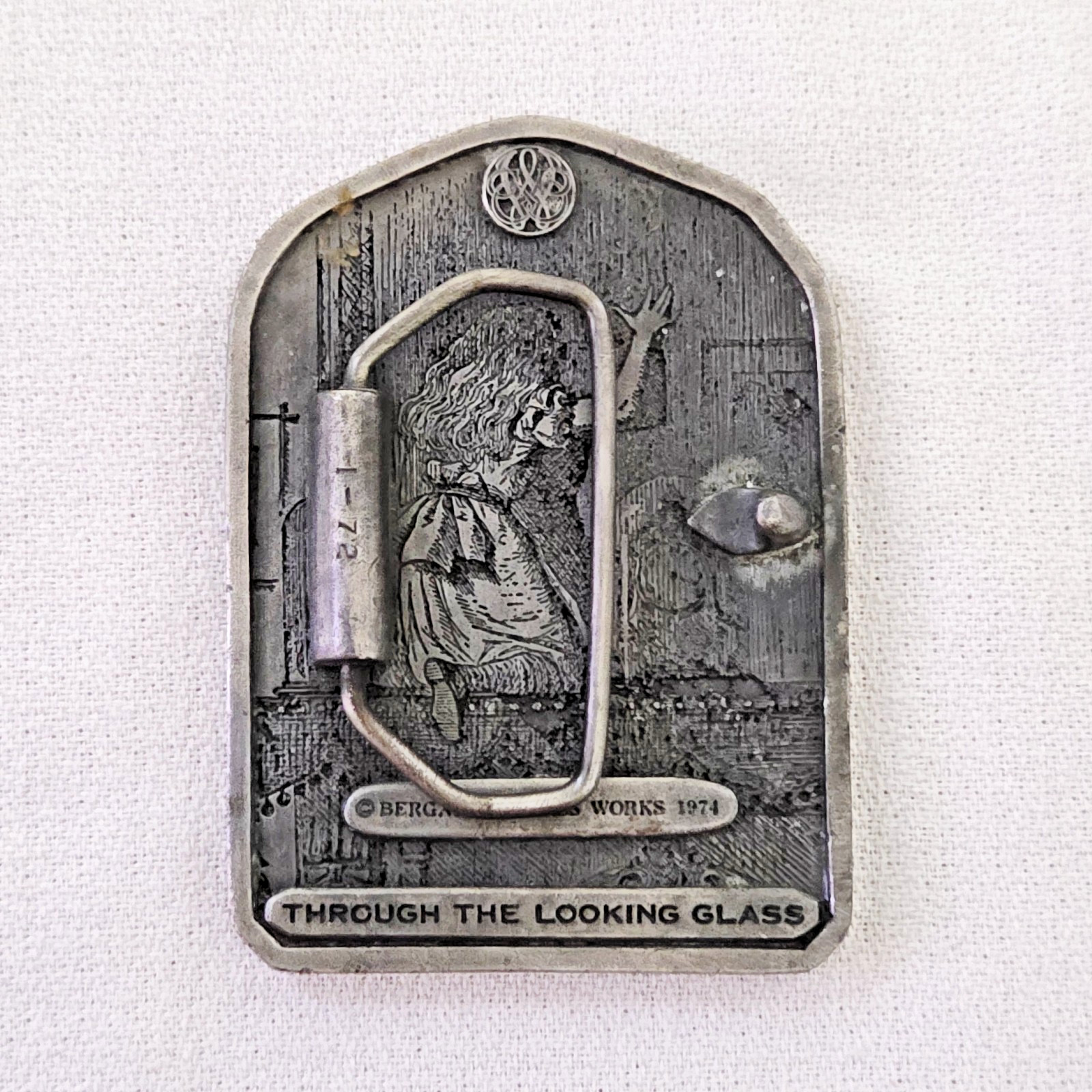 Belt Buckle – Through the Looking Glass 1974 Bergamot Brass Works