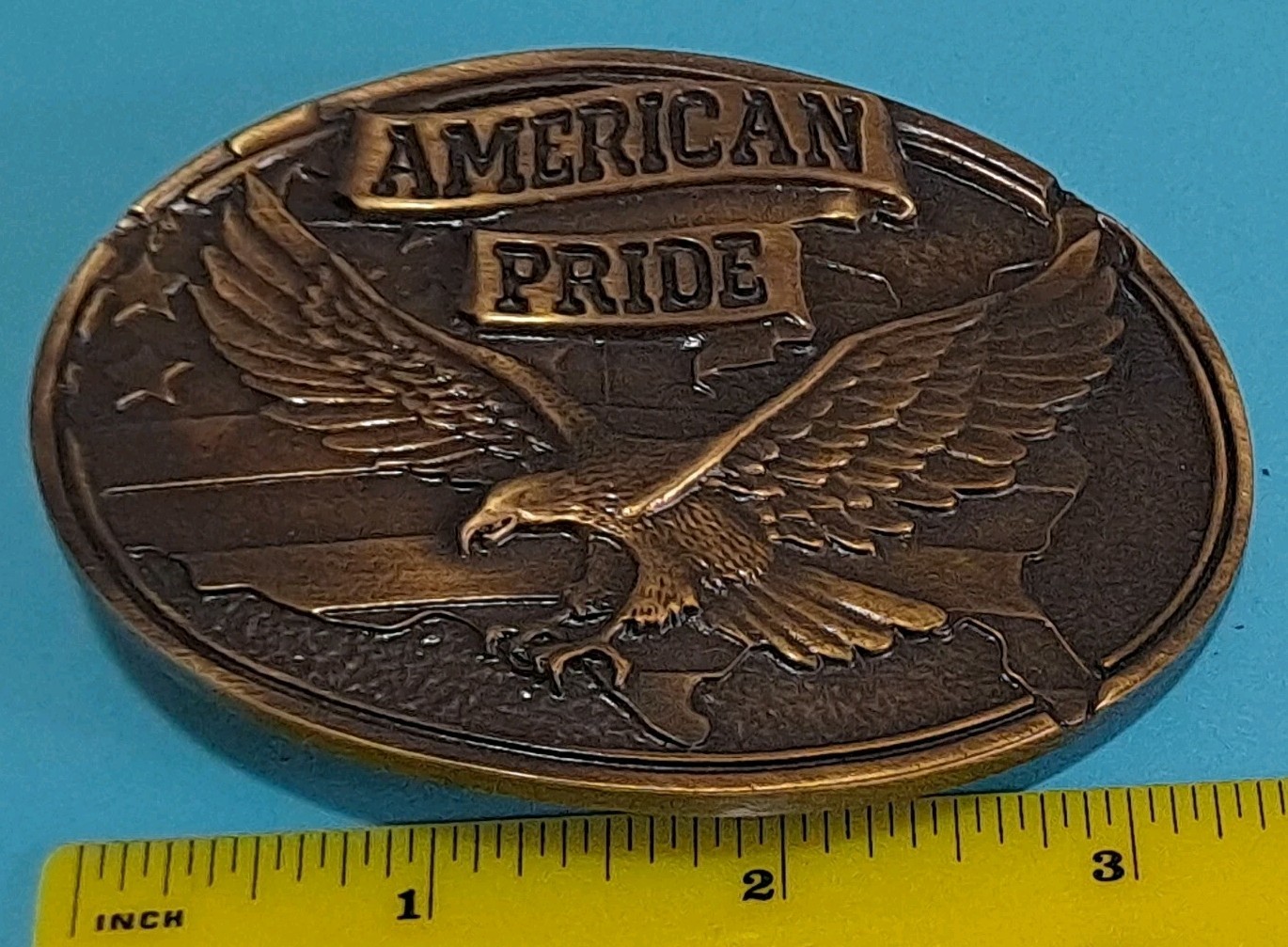 American Pride Eagle Belt Buckle D5