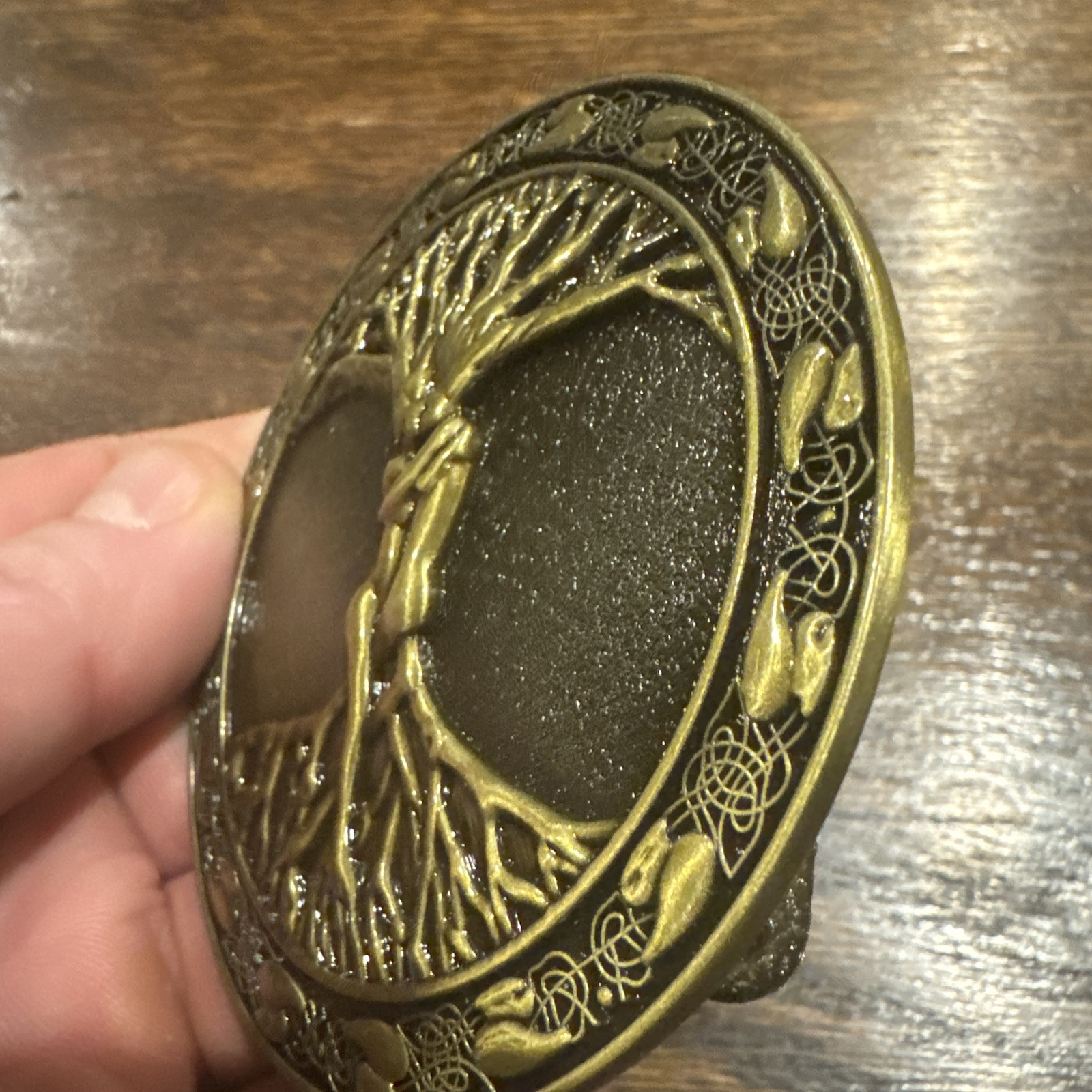 Motorcycle Belt Buckle Tree Of Life Marriage USA Christian Metal Collector GIFT