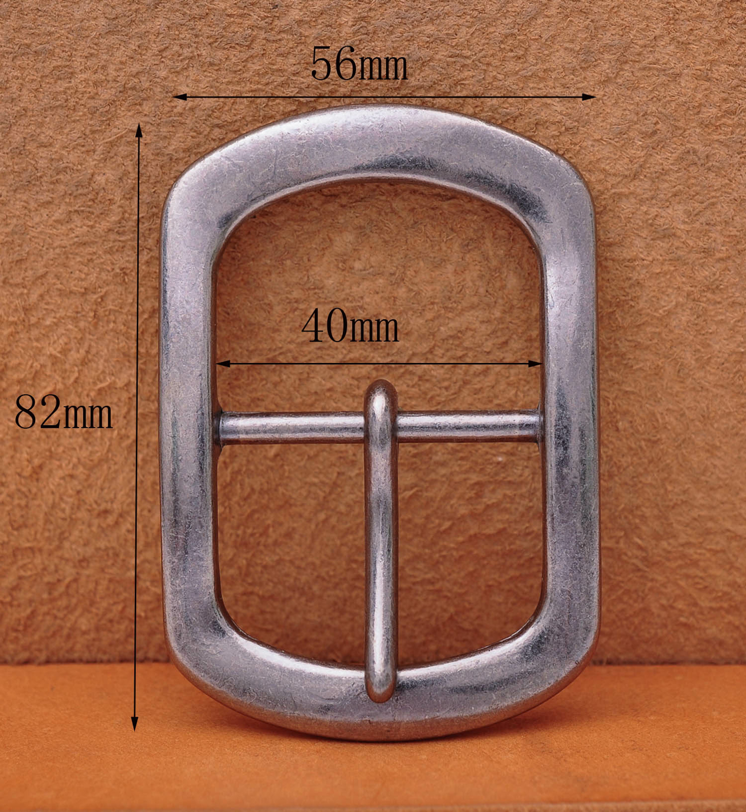 Casual Mens Retro Silver Plated Huge Center Bar Jeans Belt Buckle Fit 40mm Strap