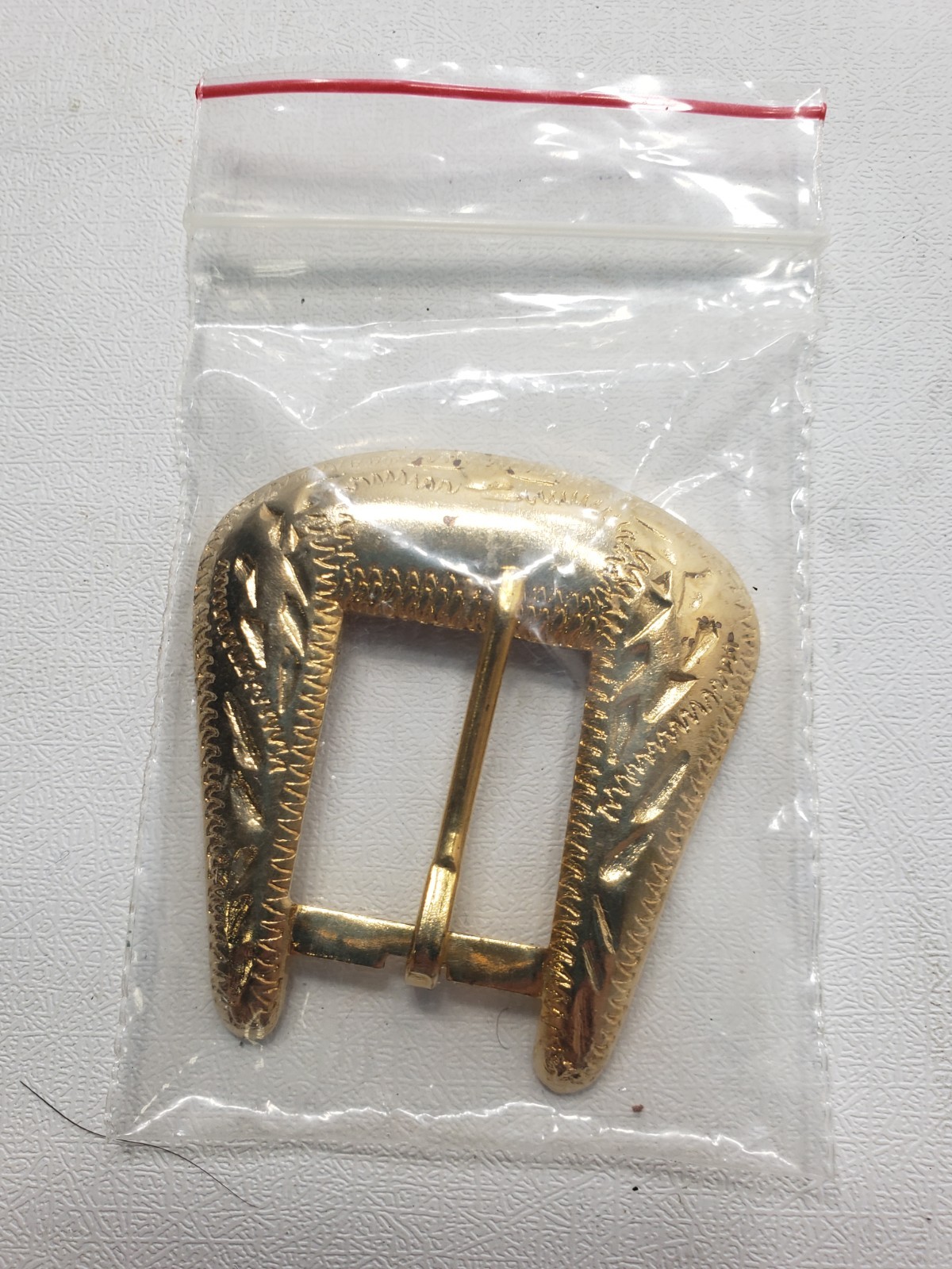 Vintage Crumrine Solid Nickel Silver Ranger Belt Buckle Set 3/4” w/ USA