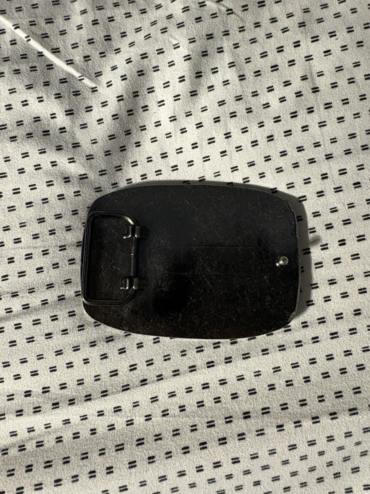 Fender Rectangular Interchangeable Logo Belt Buckle Metal Fits 1.5 in