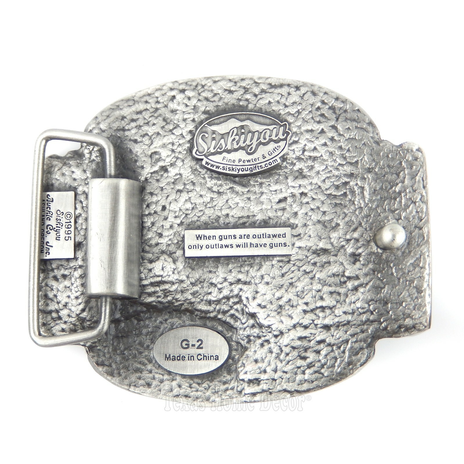 Right to Bear Arms Skeleton 2nd Amendment Gun Rights Belt Buckle Fits 1.5&Prime; Belts