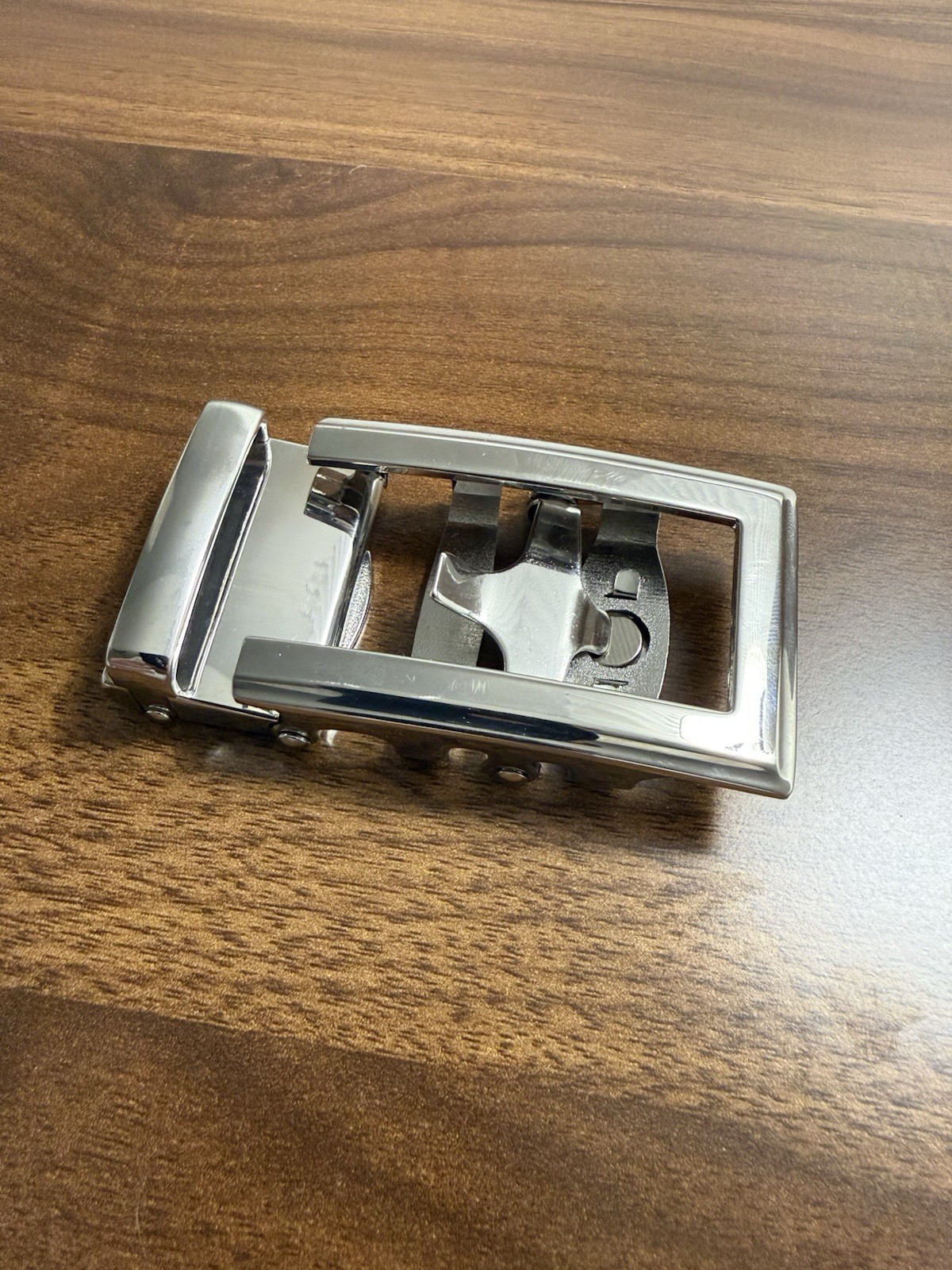 Anson Adjustable Belt Buckle 1.5” Traditional Silver – Nickel Free