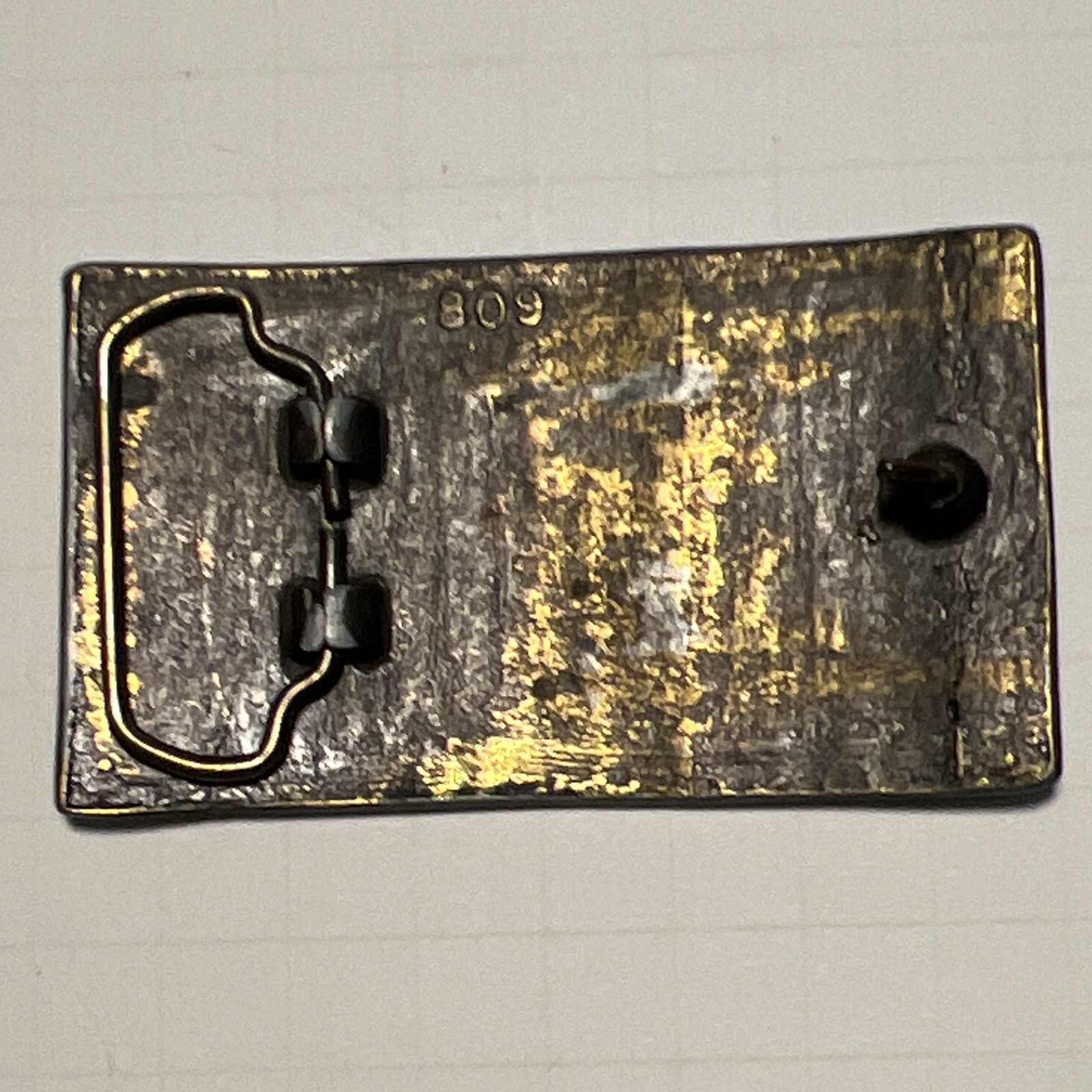 Winchester Men&rsquo;s Rectangular Western Belt Buckle Antique Finish 1.75&Prime; MPN 608