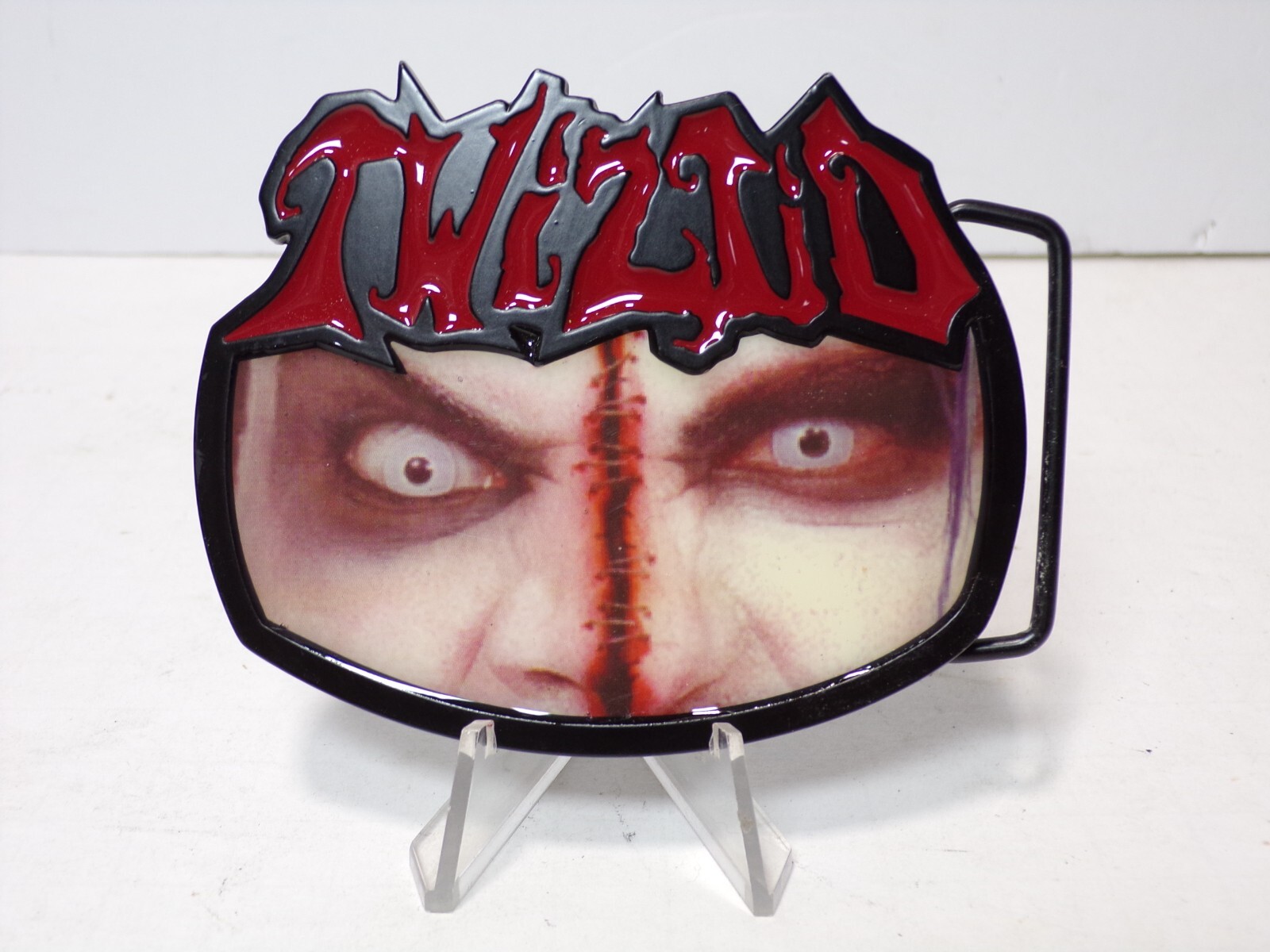 TWIZTID Psychopathic Records FEA 2011 Metal Enamel Belt Buckle 101124WT2-V3