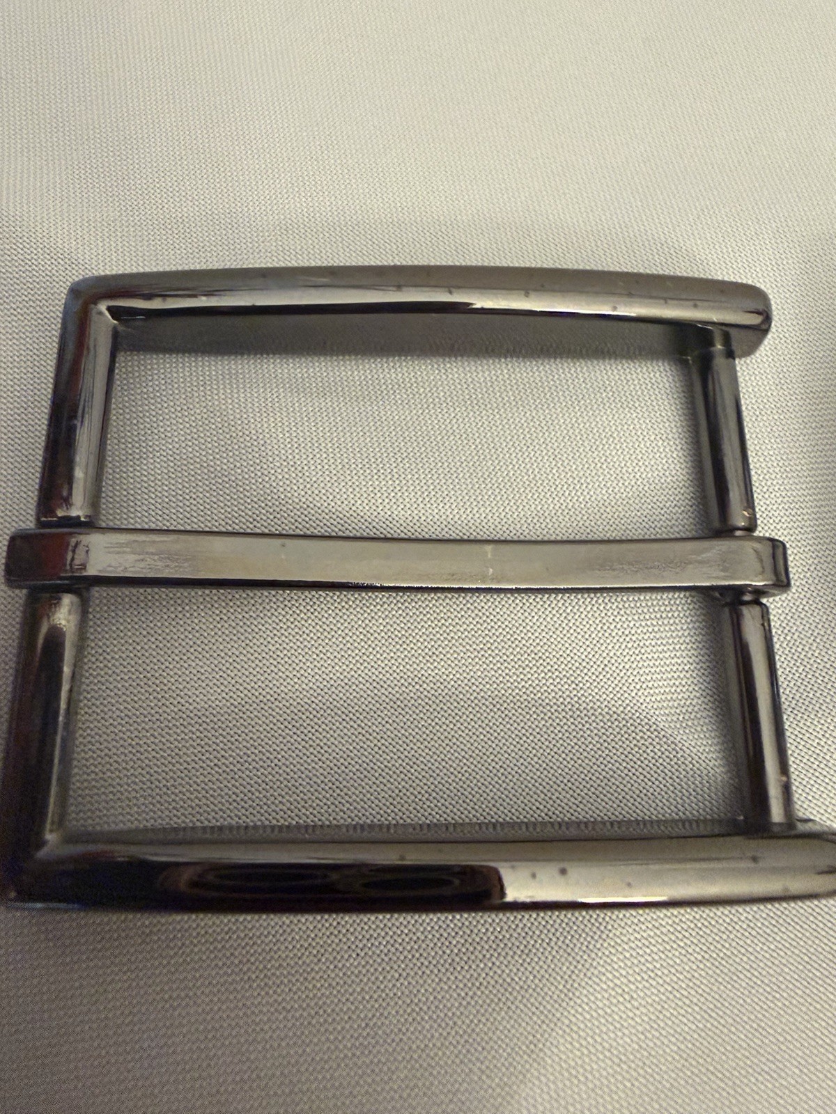 Belt Buckle 1.25” Belt Making Replacement Single Prong Black Gun Metal + Loop
