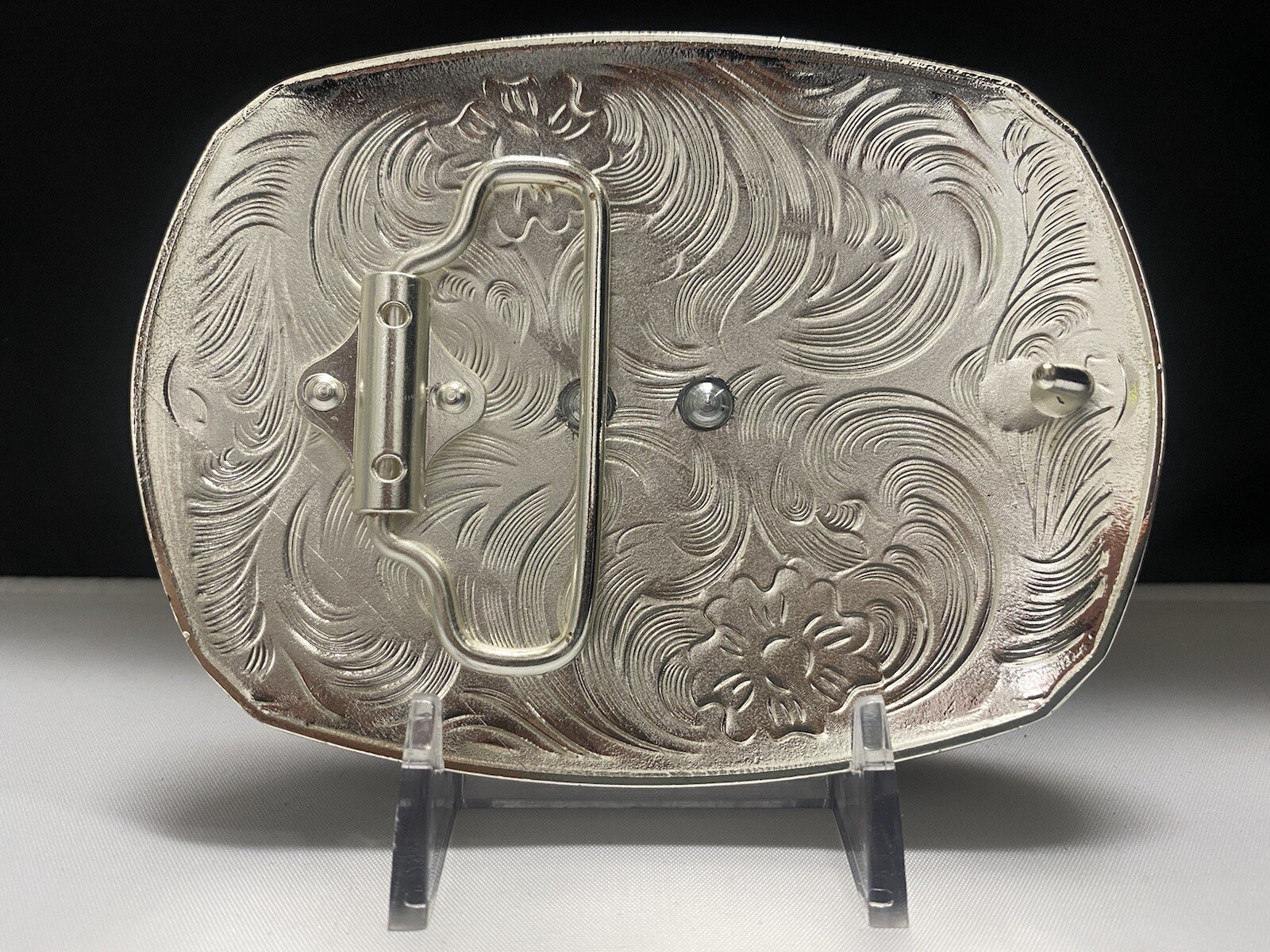Western Style Horse Cowboy Buckle Hebilla Vaquero Con Caballo