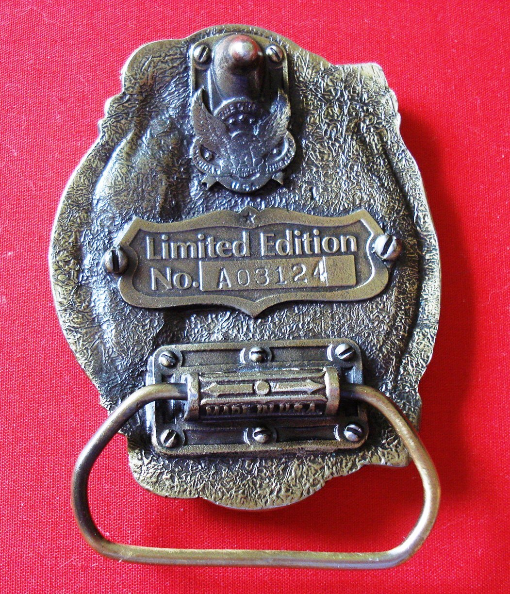 200th Year Anniversary Constitution Commemorative Limited Edition Belt Buckle