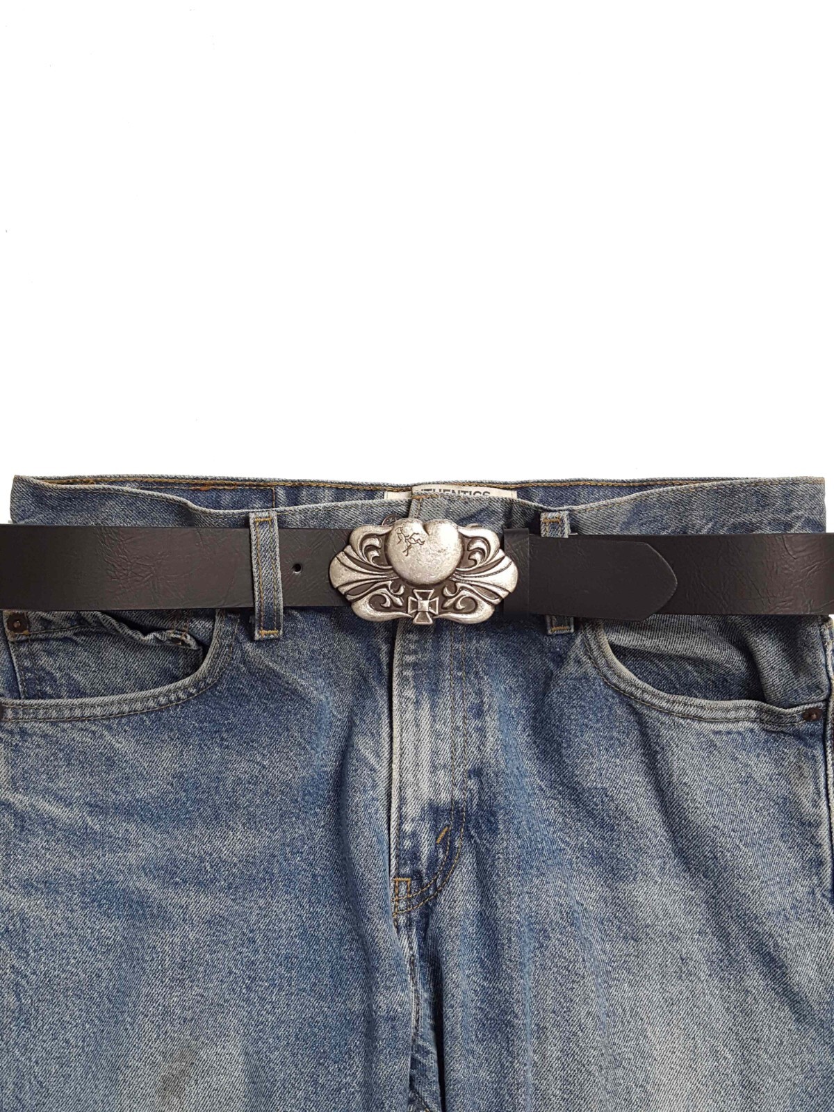 On Sale: Heart with Cross Buckle