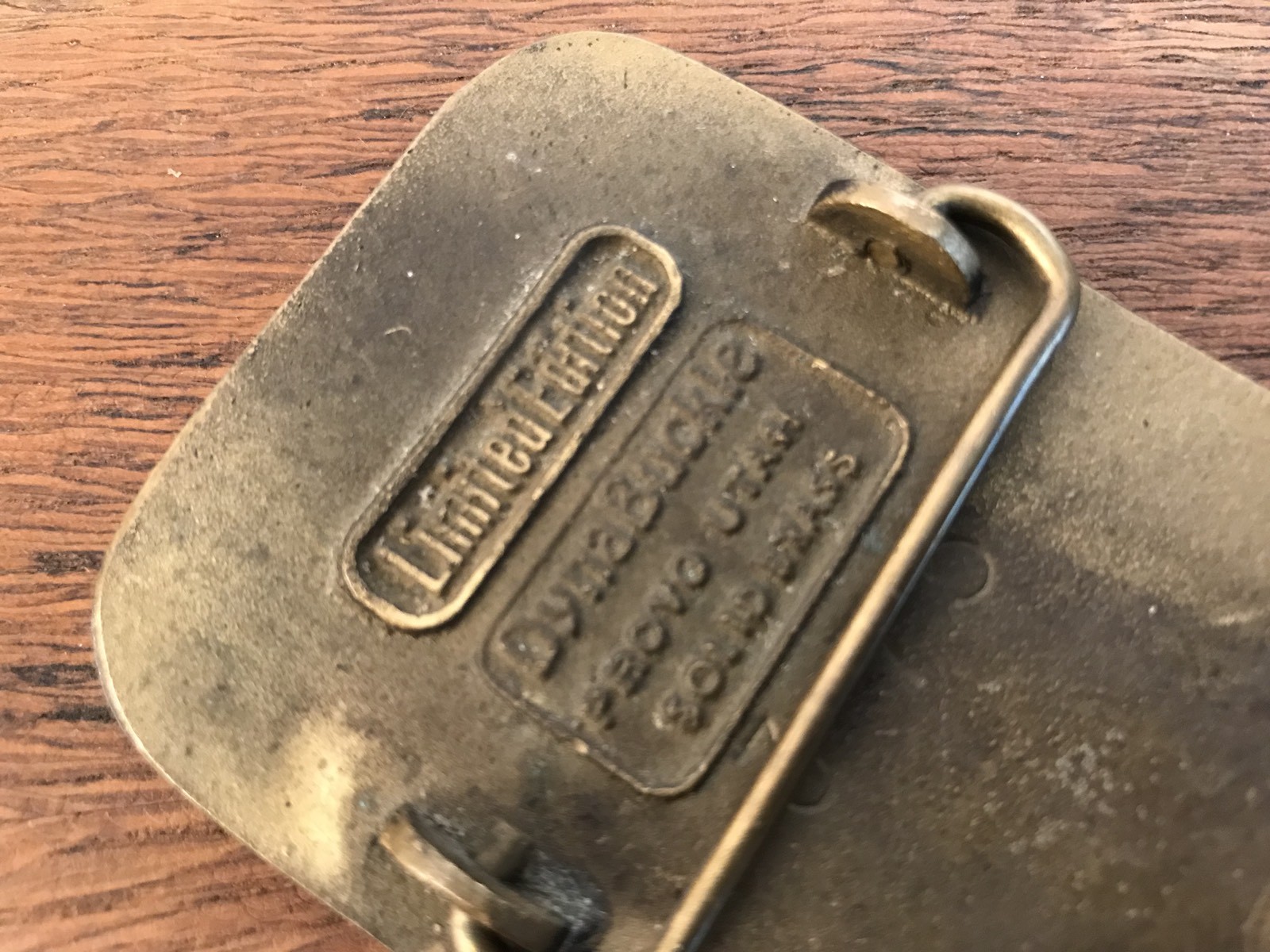 Stanley Tools DynaBuckle Solid Brass Heavy Duty Metal Belt Buckle 2&Prime; X 3 1/4&Prime;