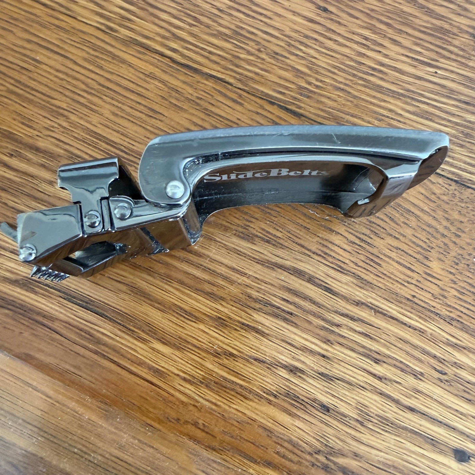 SlideBelt Authentic Ratchet Belt Buckle Gunmetal Finish