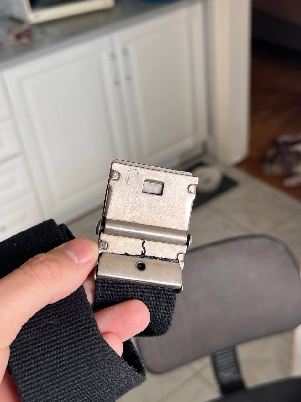 Vintage Blind Skateboard 90s Belt Metal Skeleton Hook Ups Stussy Bitch Style Y2K