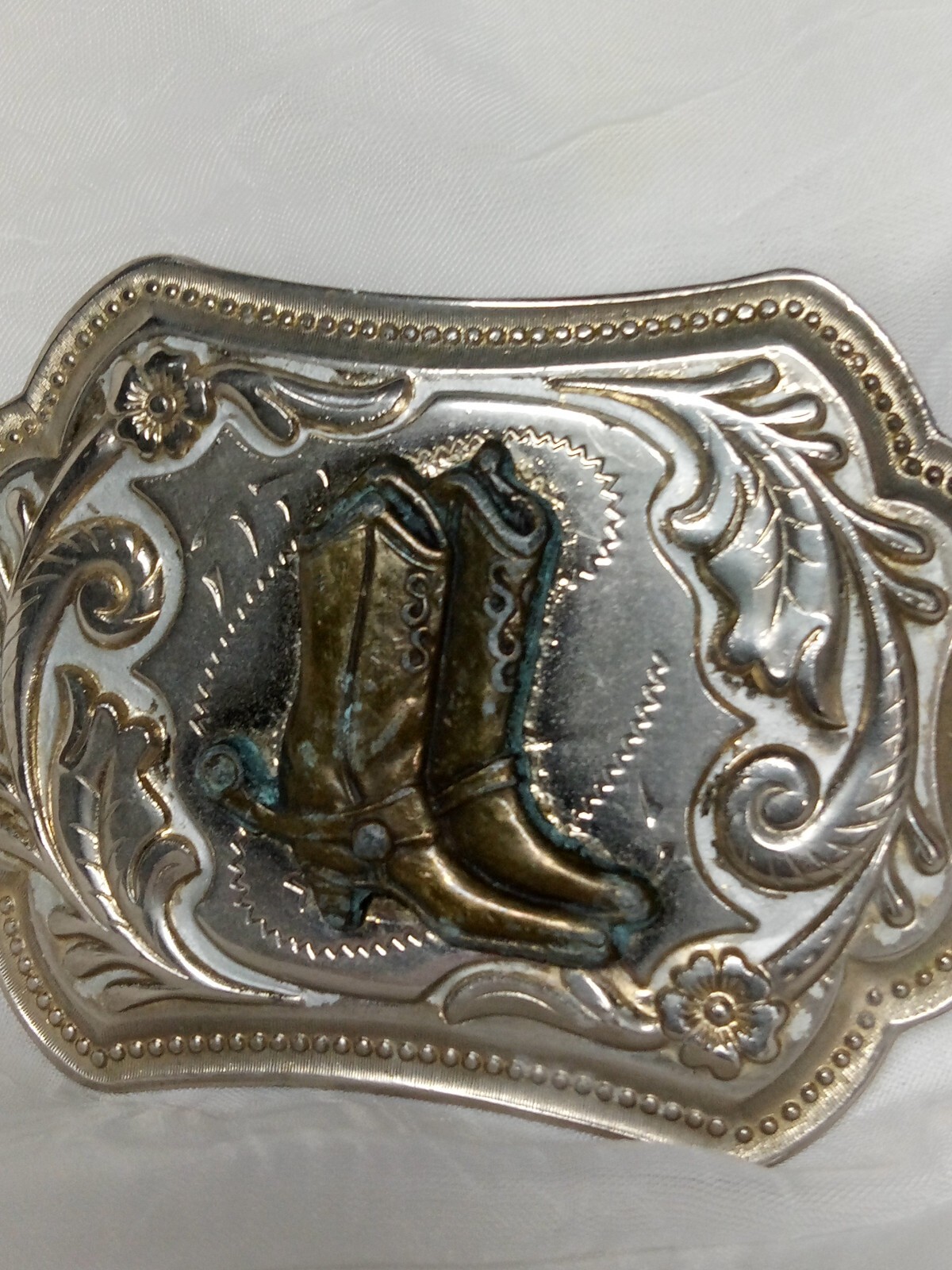 Cowboy Boots Belt Buckle