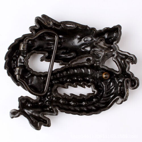 Dragon Men&rsquo;s Belt Buckle Western Cowboy Native American (DRGN-01)