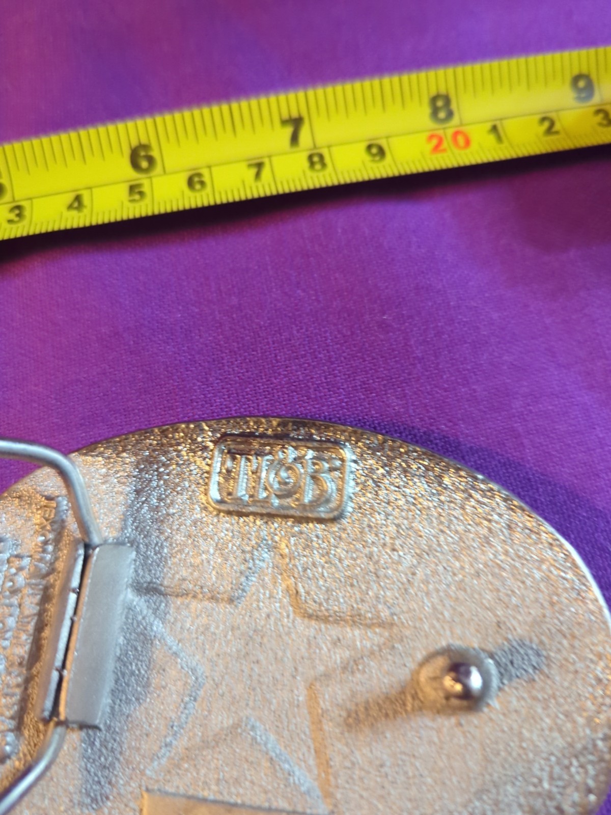 Texoma Leather & Brass – The State of Texas Flag Star Silver Belt Buckle