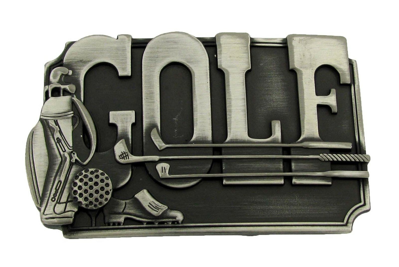 Men American Golf Golfer Machinist Mechanic Telephone Lineman Eagle Belt Buckle