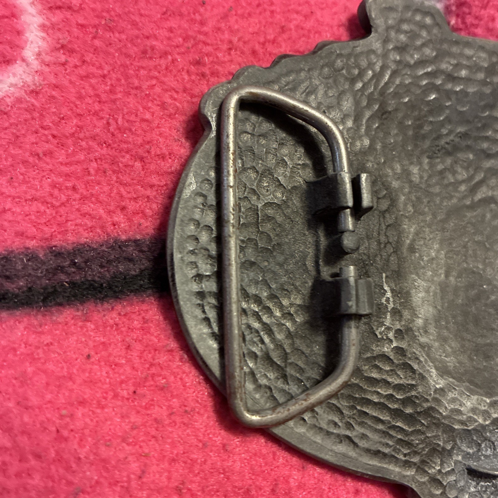 Vintage Y2K Hurley Gothic Skull Metal Belt Buckle [READ DESC.]