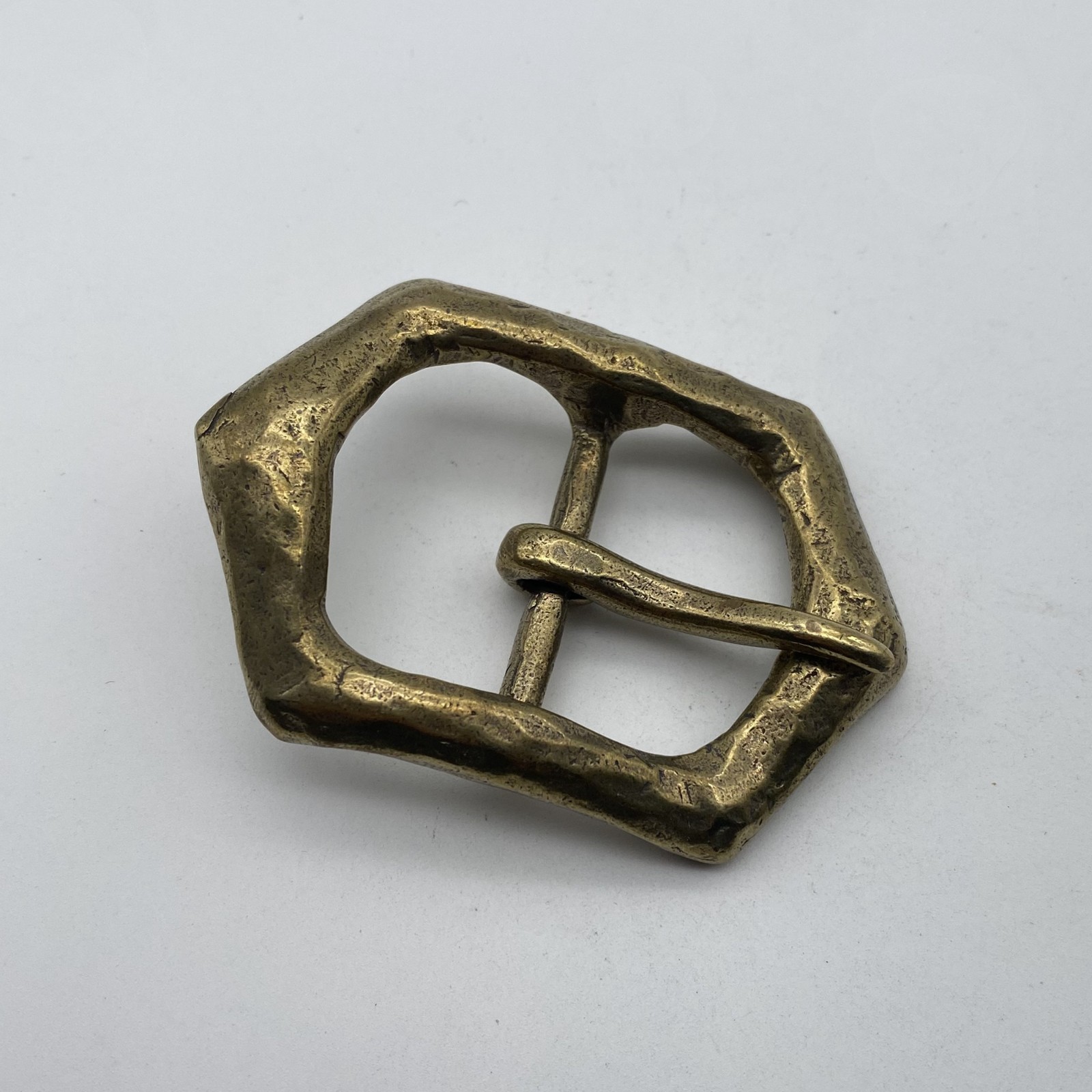 Antique Copper Casted Buckle,Retro Brass Plain Buckle