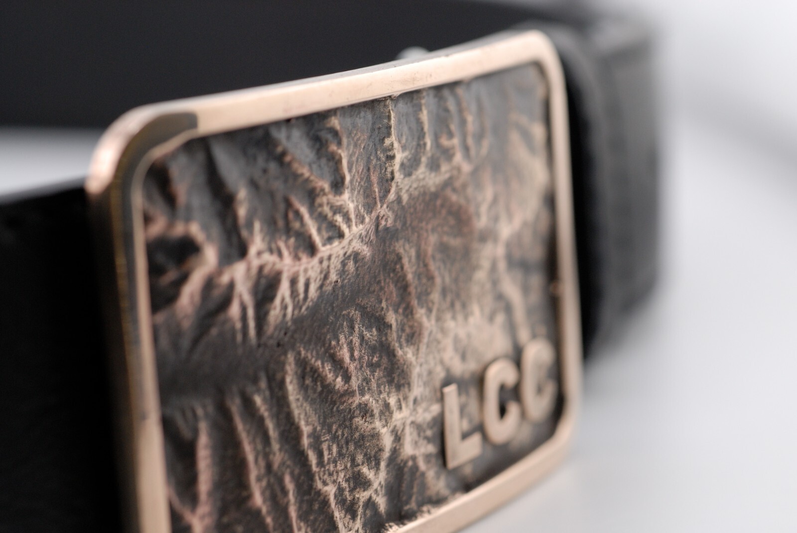 Little Cottonwood Canyon Topographic Belt Buckle | Hand Poured Bronze | 3D Map