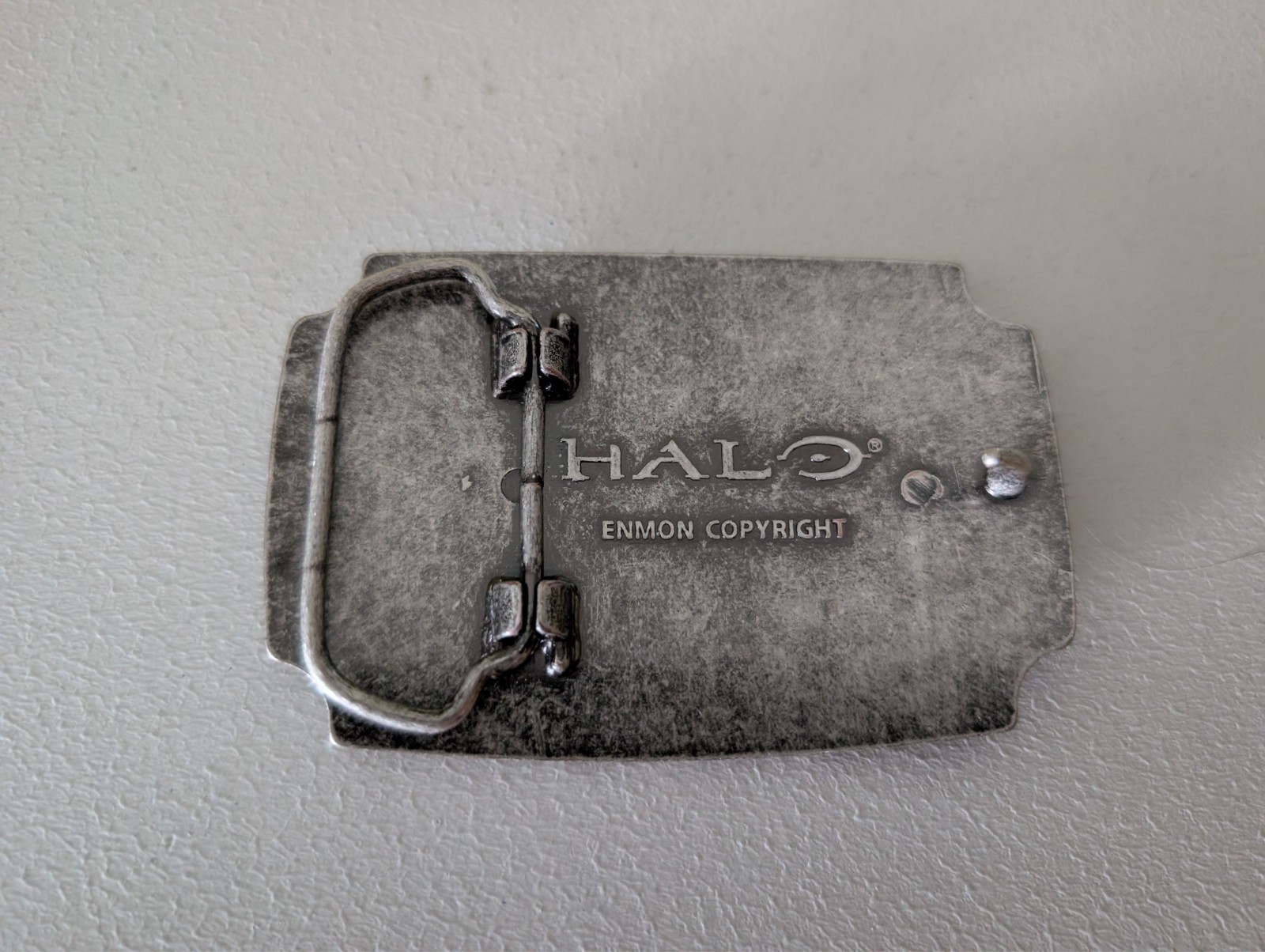 HALO 3 CTF CAPTURE THE FLAG BELT BUCKLE Slightly Used