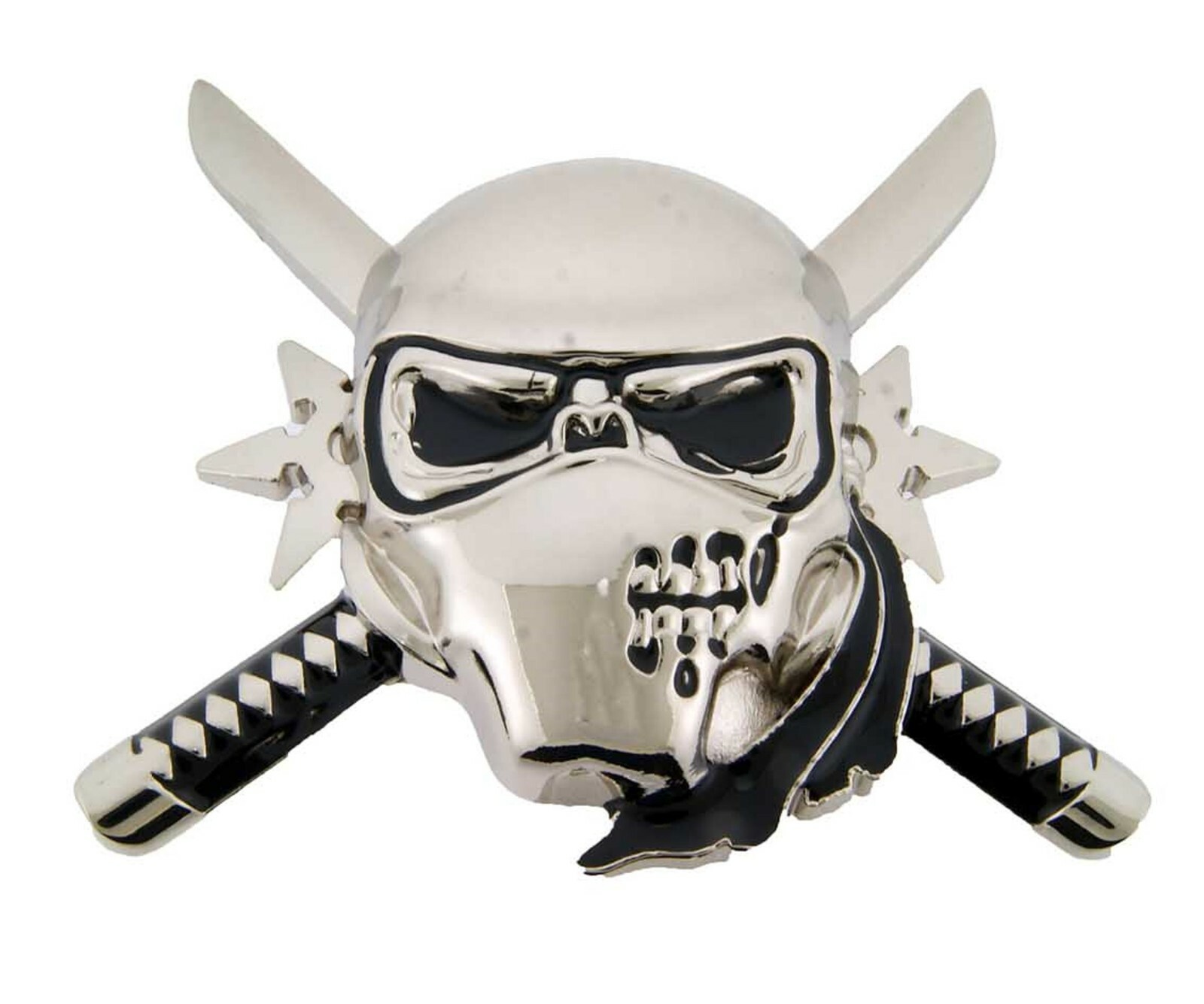 Sugar Skull Belt Buckle Tattoo Halloween Party Costume Style Pirate Flaming Men