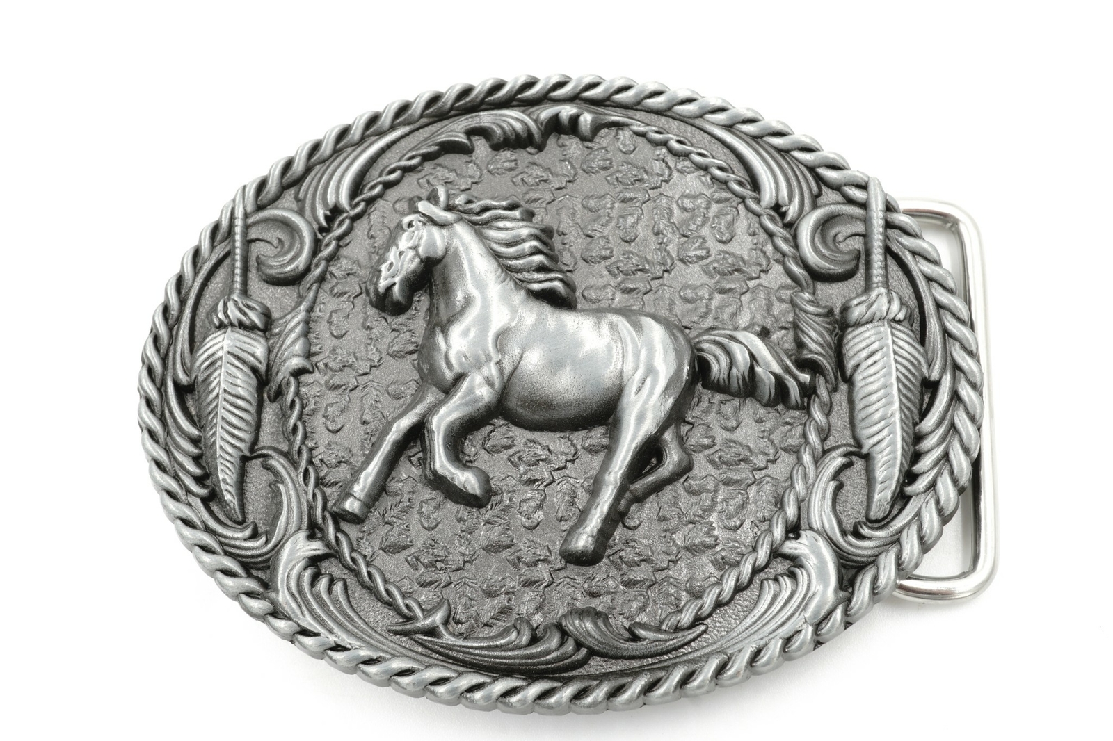 Original Western Horse Cowboy Rodeo Metal Belt Buckle