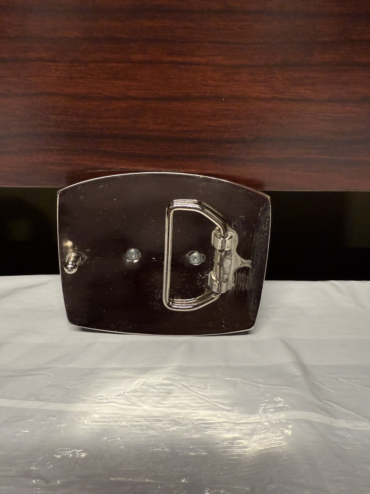 Silver Solid Metal Letter “H” Belt Buckle Metallic Rodeo Western Cowboy Fashion