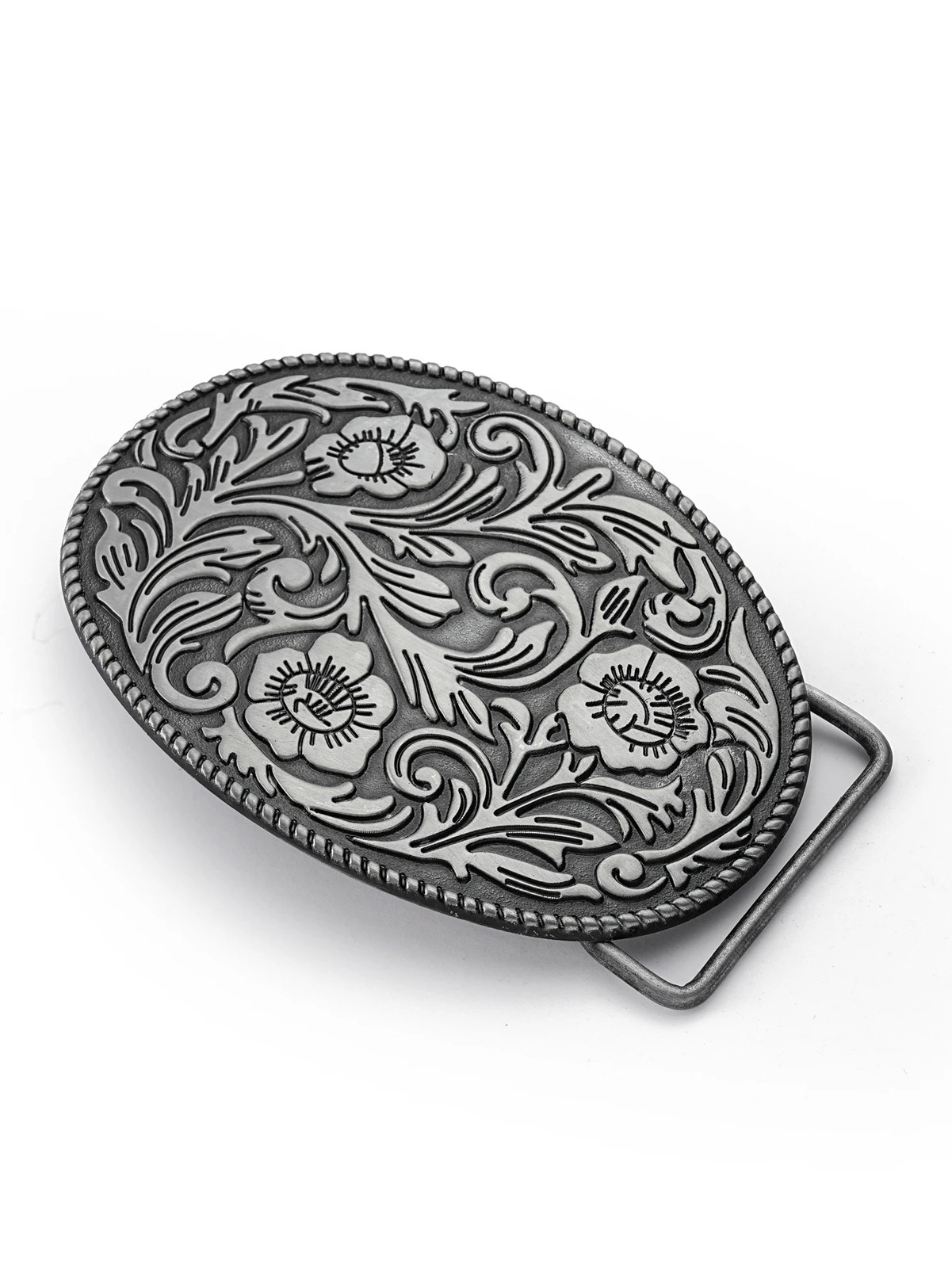 Western Denim Alloy Stud Buckle – Stylish and Unique Fashion Accessory