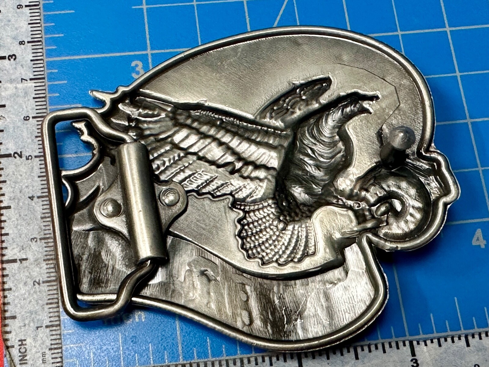 Live To Ride, Ride To Live Bikers Way Of Life Motorcycle Eagle New Belt Buckle