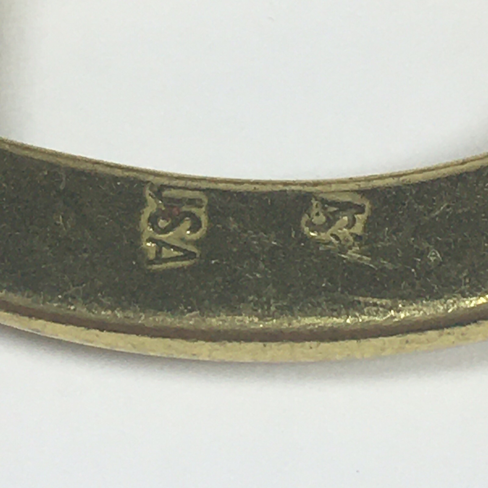 Vintage Replacement Belt Buckle Fits 1.2&Prime; Simple Basic Gold Toned Made in USA 1A