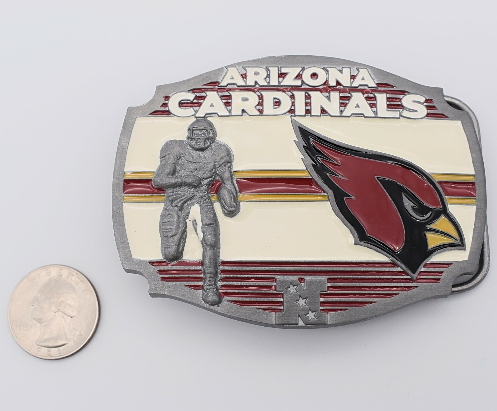 Arizona Cardinals Football Team Belt Buckle (New)