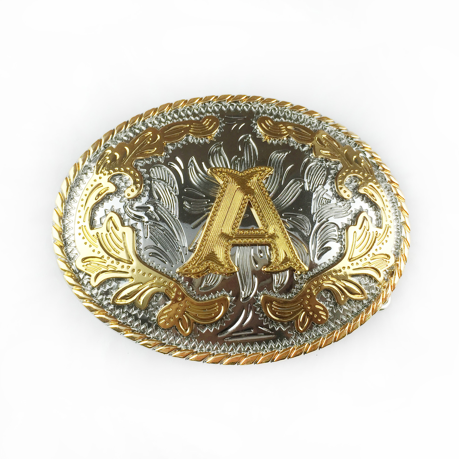 Initial Belt Buckles Alphabet Letter Texas Rodeo Western Cowboy Fashion Men USA