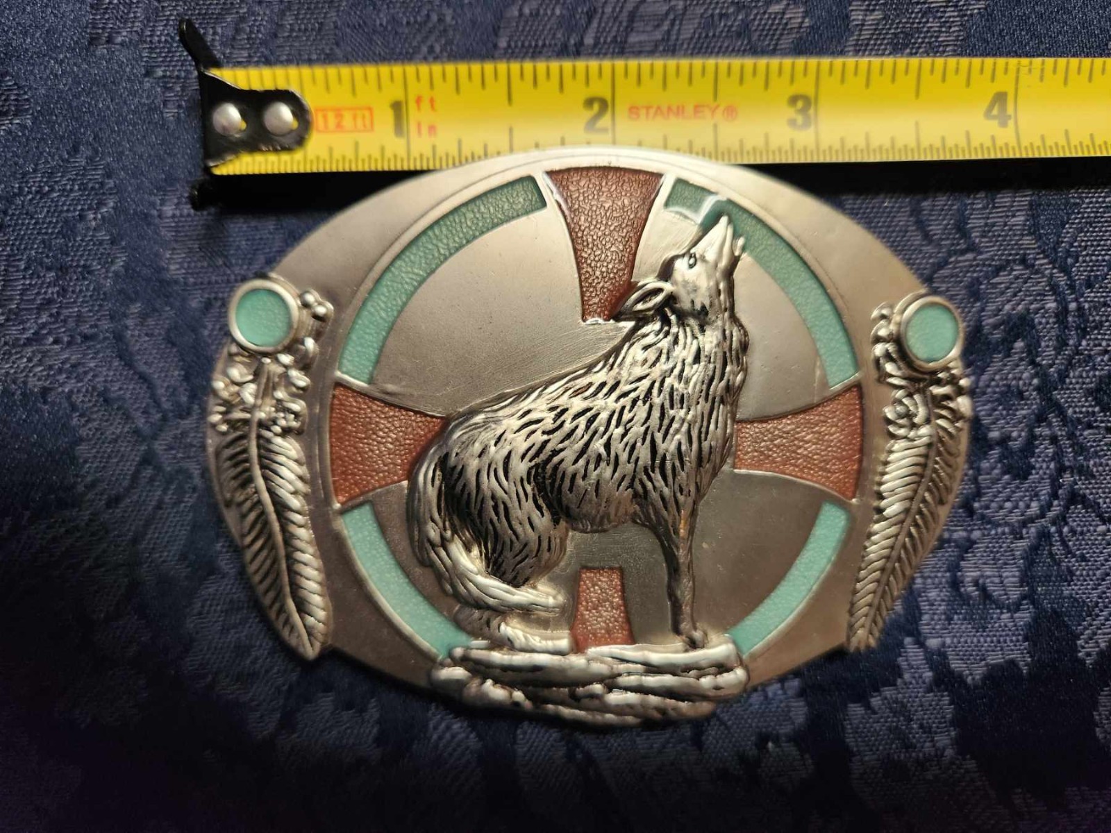 Wolf Belt Buckle