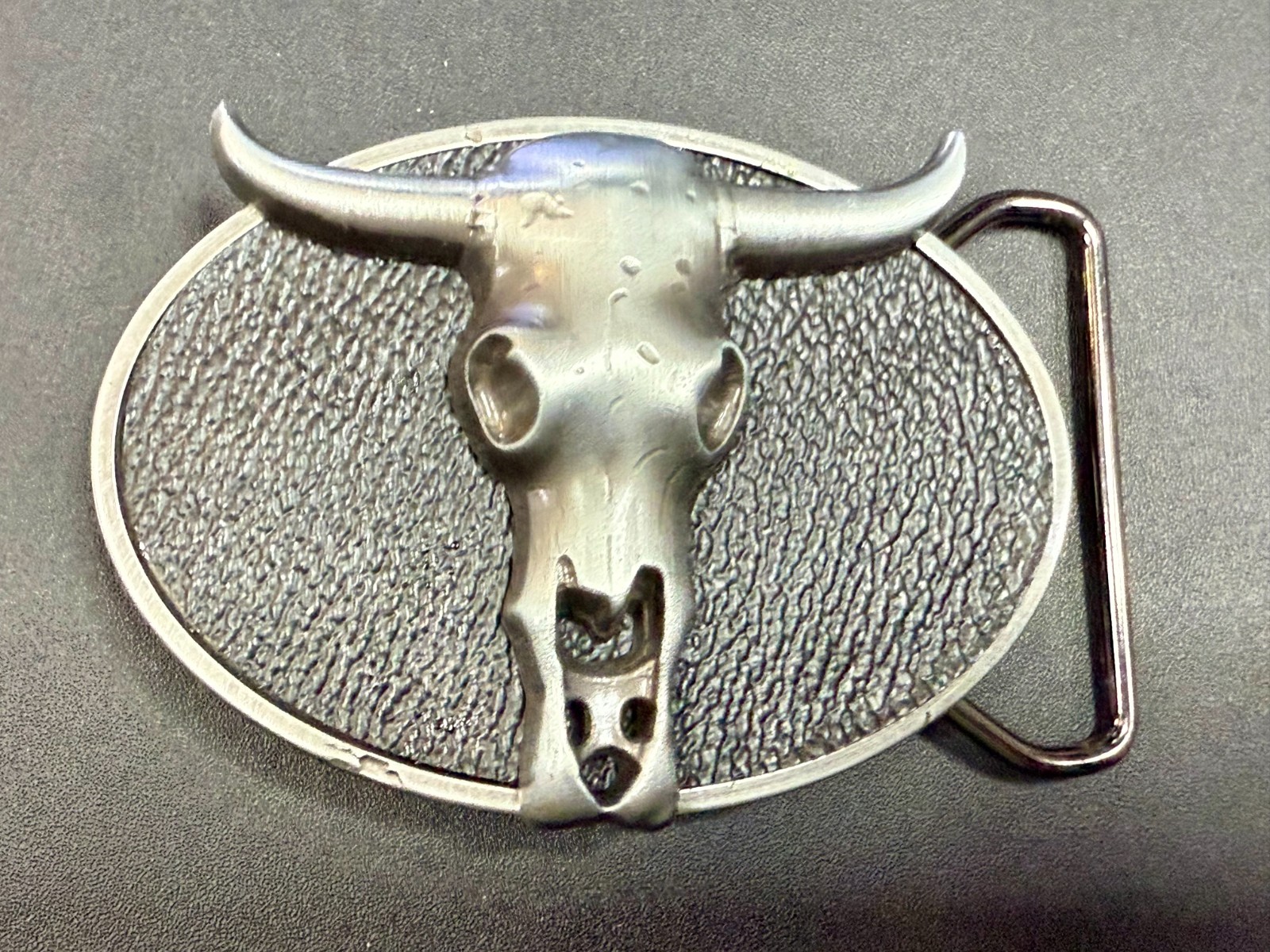 Southwestern Longhorn Skull WaistLand 2006 Belt Buckle by Silver Moon Creations