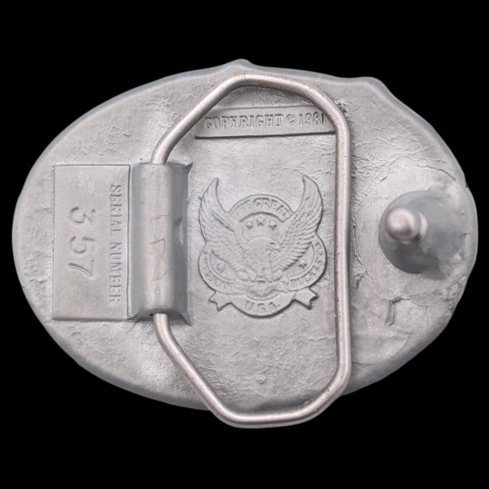 Dazzle &lsquo;Em With Brilliance or Baffle &lsquo;Em With Bullshit Funny Joke Belt Buckle