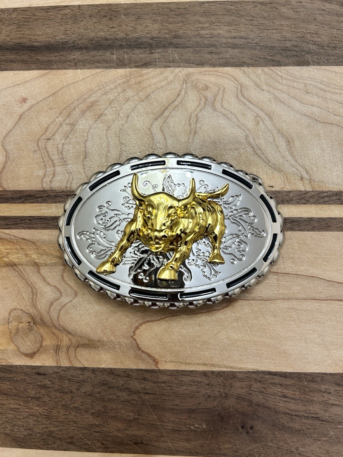 Western 3D Cowboy Cowgirl Bull belt buckle perfect Valentines/Birthday Gift