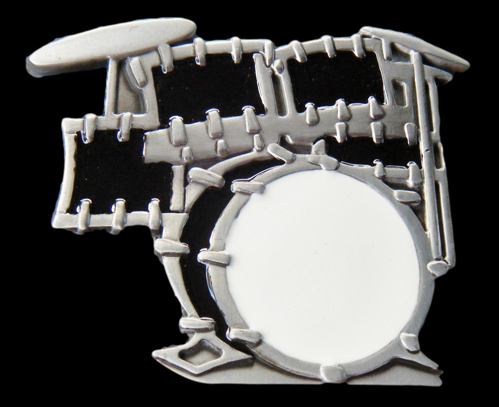 Drum Set Music Musical Instruments Rock N Roll Belt Buckle Belts Buckles