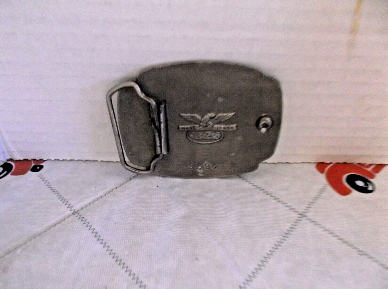 Vintage Viet Nam Veteran We Served Our Time In Hell Belt Buckle