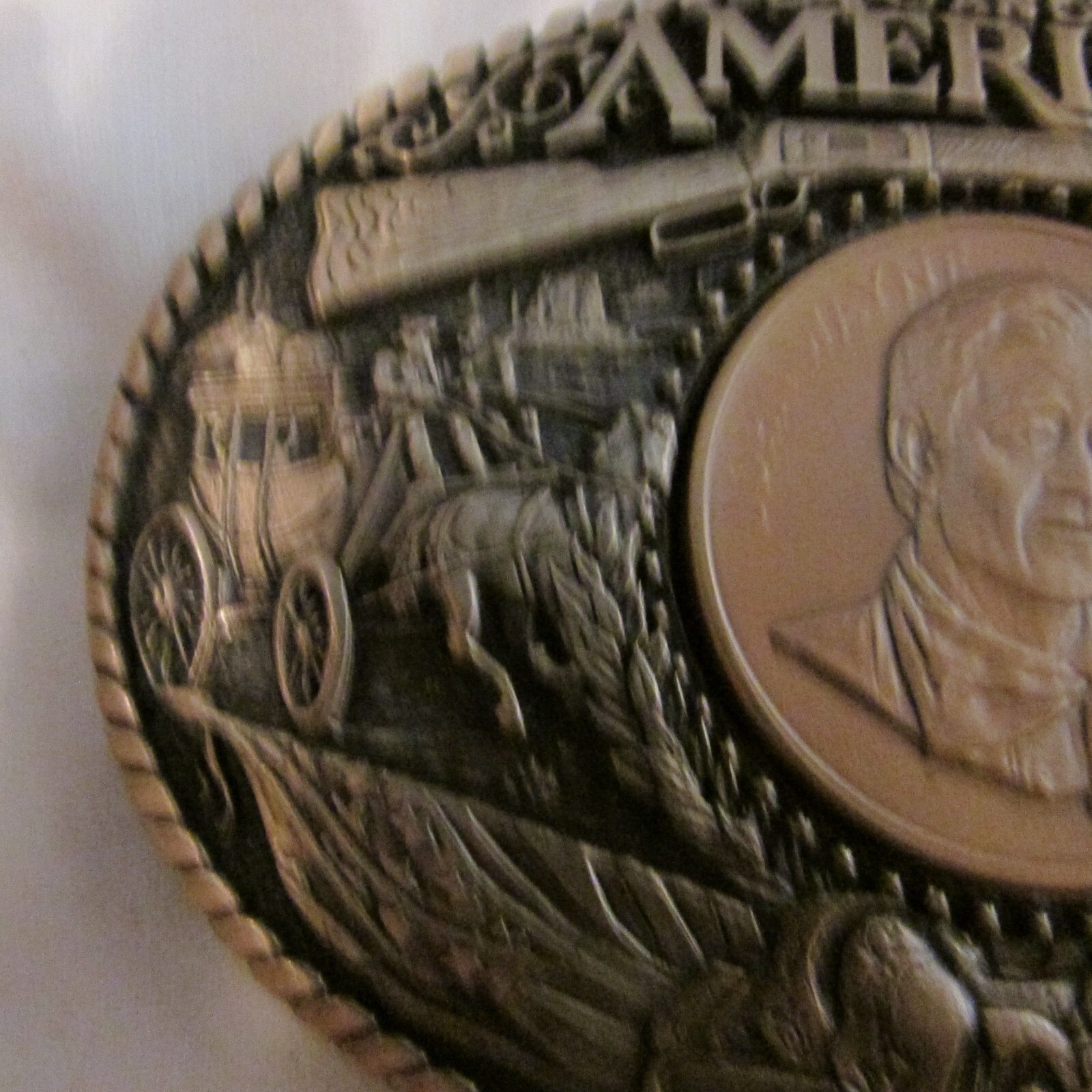 John Wayne Belt Buckle – Solid Brass – Men’s – 1st Edition