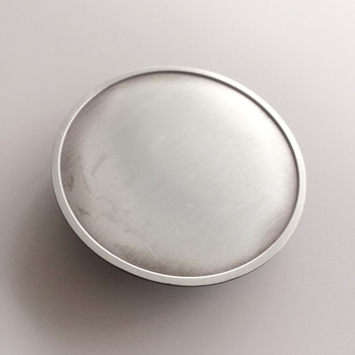 Antique Brushed Silver Round Blank Belt Buckle for Engraving also Stock in US
