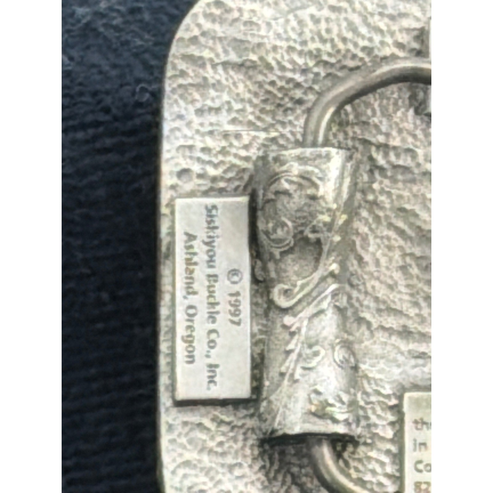 Vtg 1998 Indianapolis 500 Corvette Pace Car Belt Buckle Siskiyou Limited 100/500