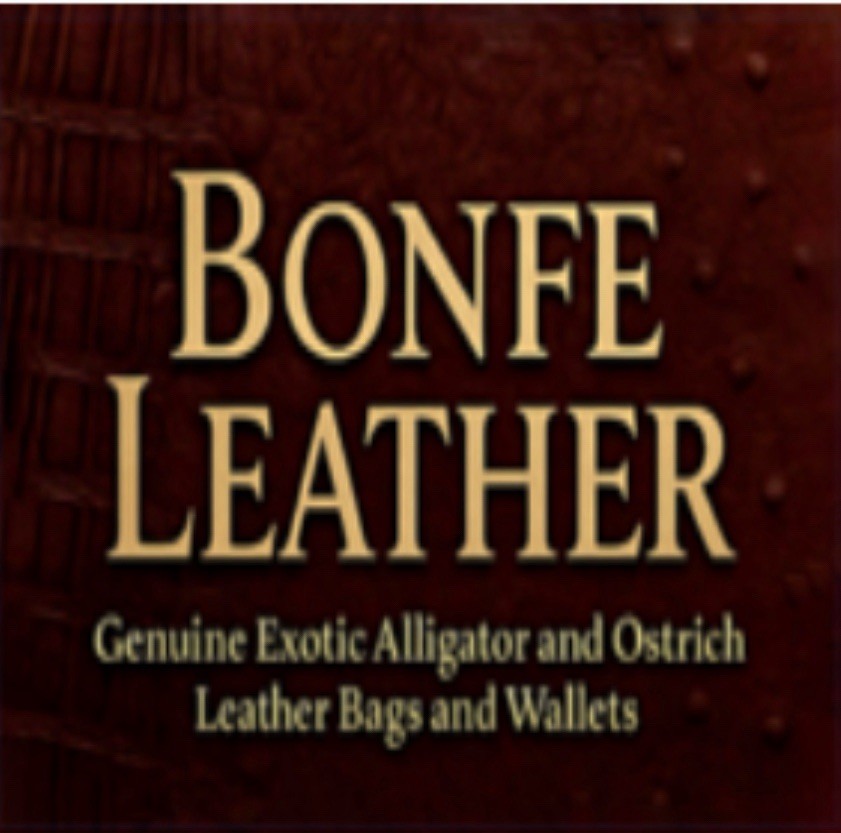 Western Belt Buckle Bonfe Leather Workshop Silver Ranger w/ Premium Leather Belt