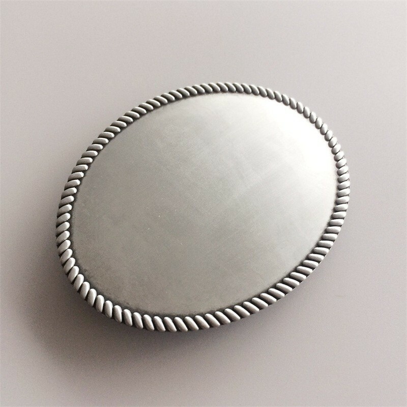 Vintage Style Western Rope Oval Blank Belt Buckle also Stock in US