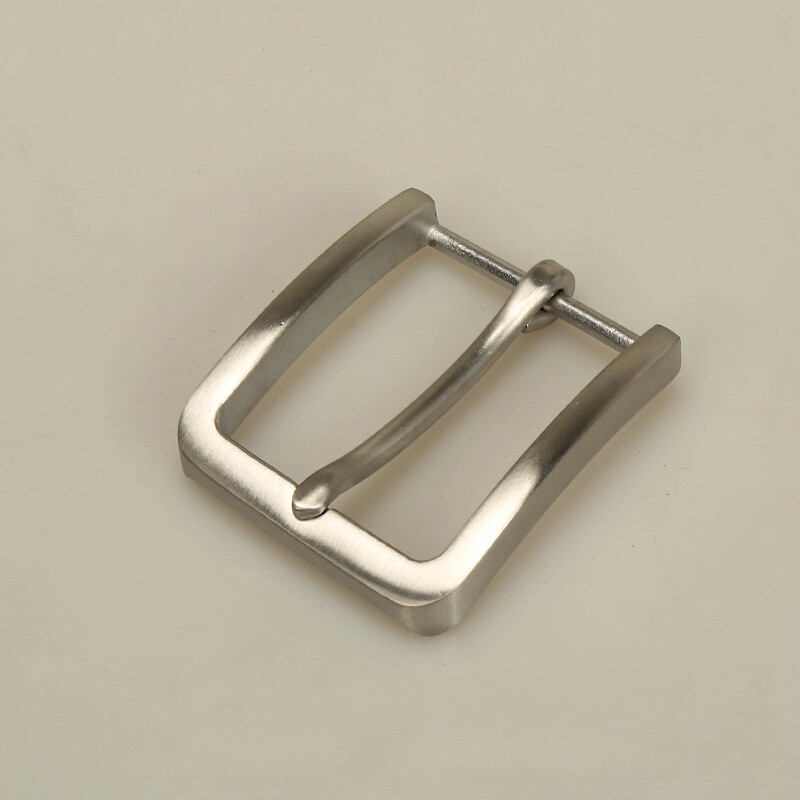 5Pcs Replacement Solid Stainless Steel Single Prong Belt Buckle 4cm Width