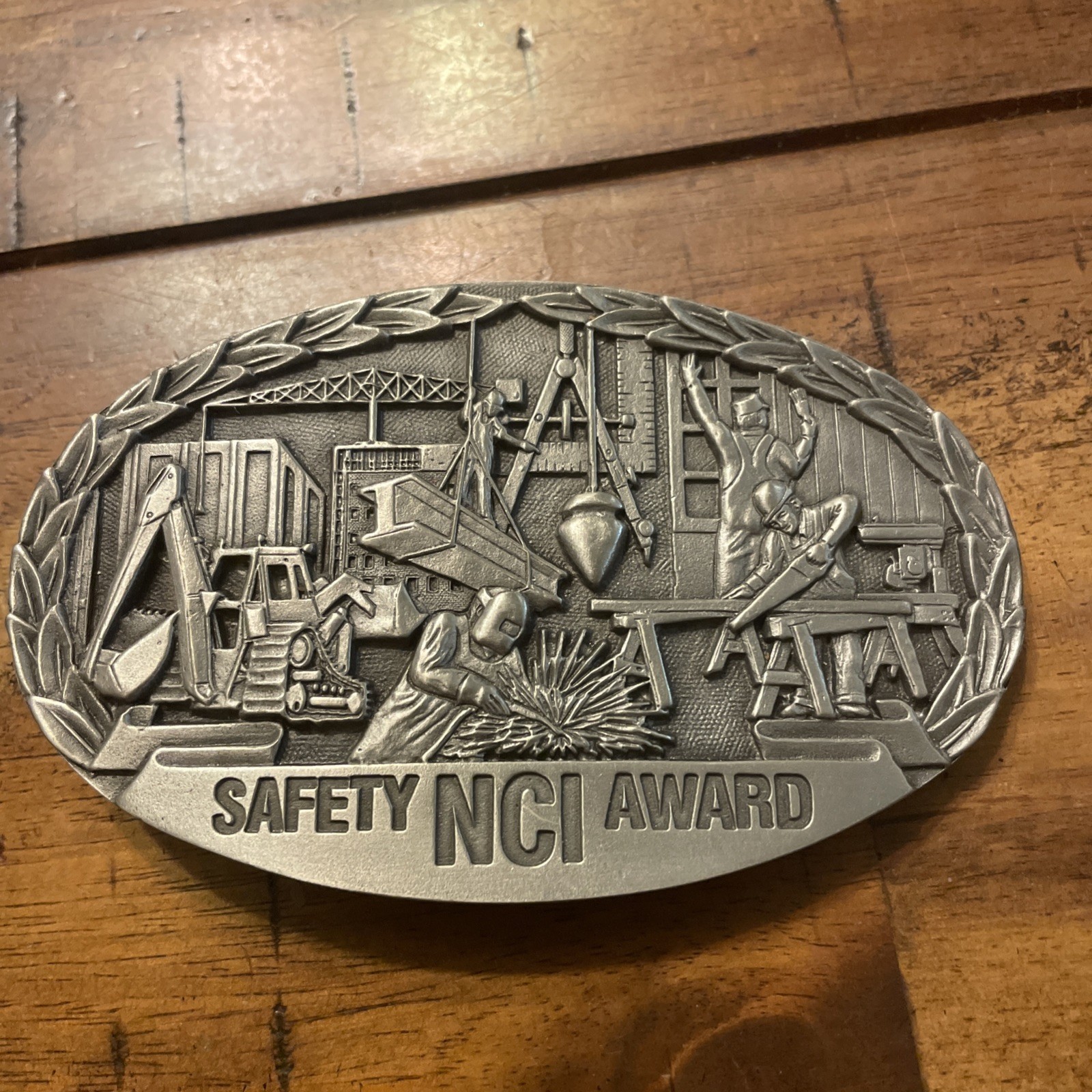 NCI Safety Award Belt Buckle